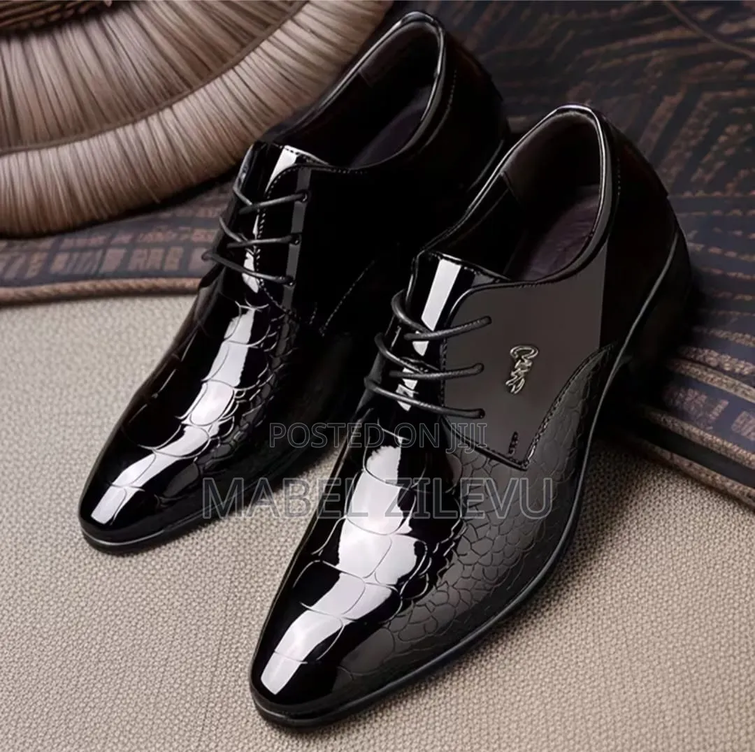 Patent Black Leather Shoe