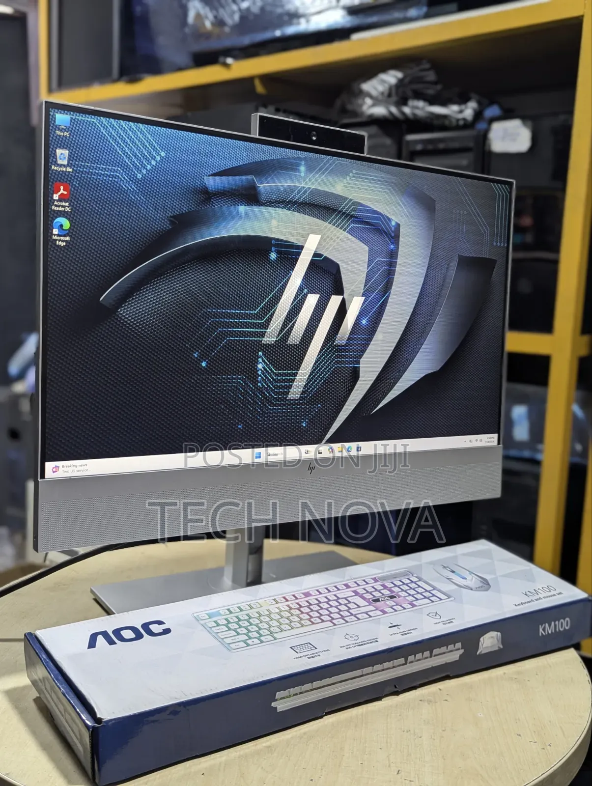 Desktop Computer HP EliteOne 800 G6 16GB Intel Core i7 SSD 512GB