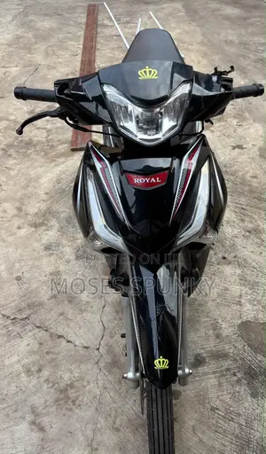 New Royal Motorcycle 2025 Black