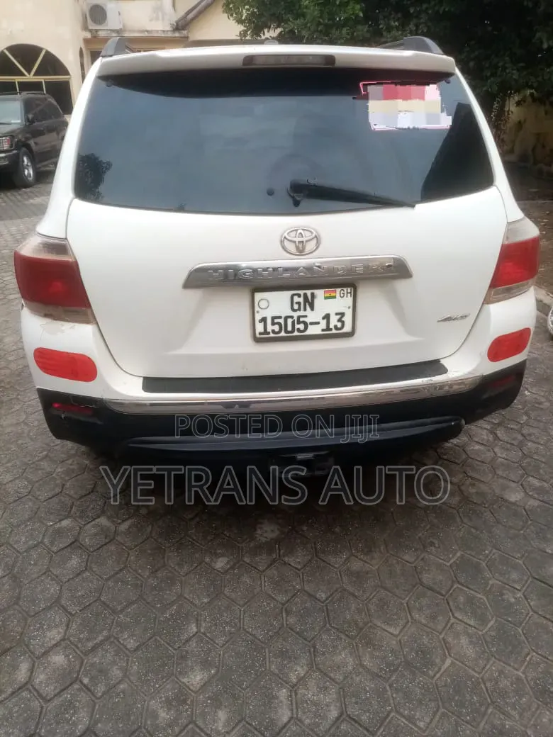 Toyota Highlander 2012 White