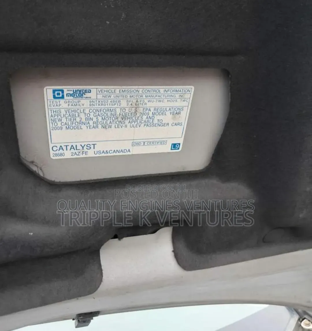 2009-2013 Vibe Matrix Corolla 2.4l Engine and Transmission(Gearbox)