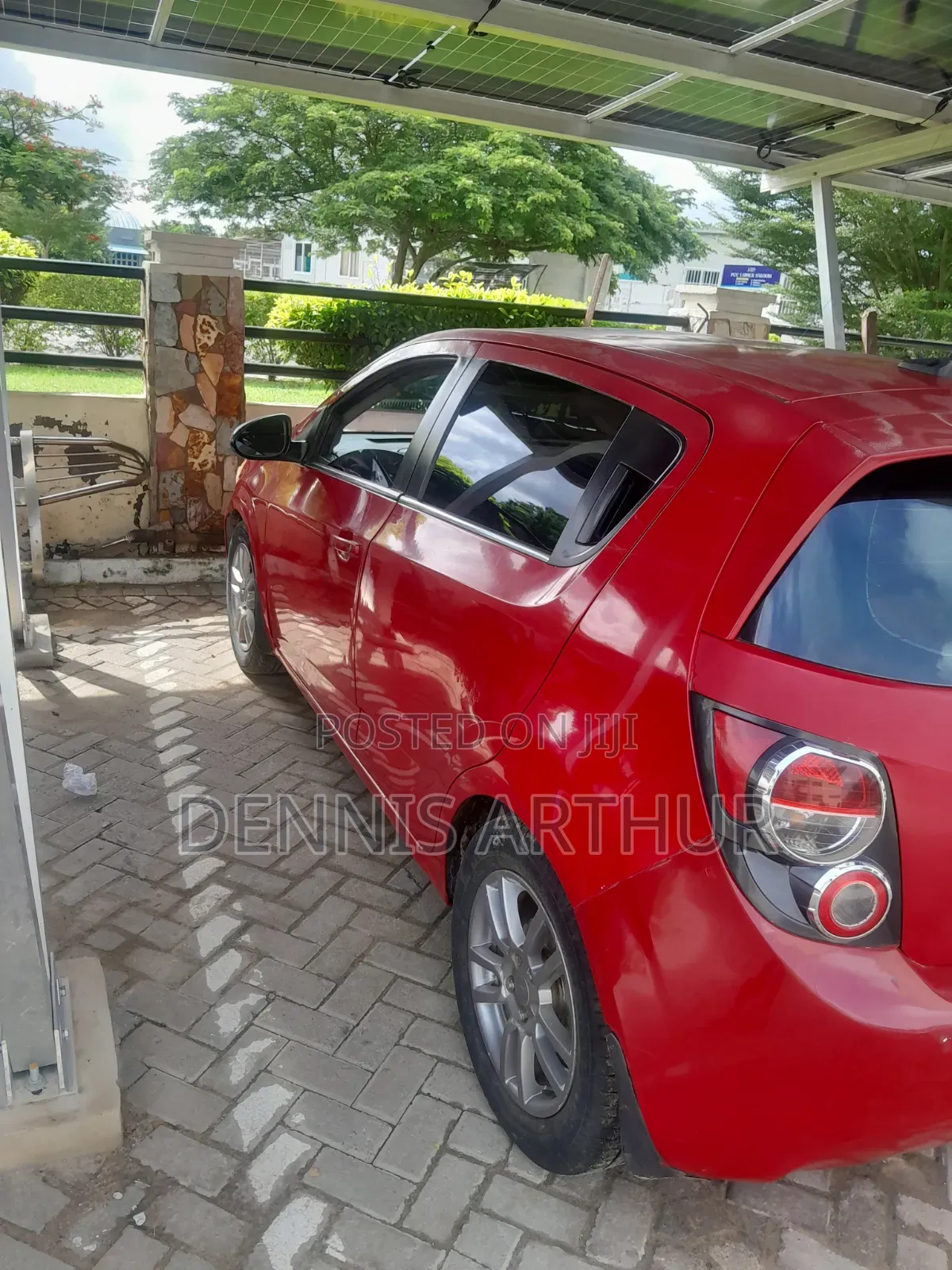 Chevrolet Sonic 2013 Red