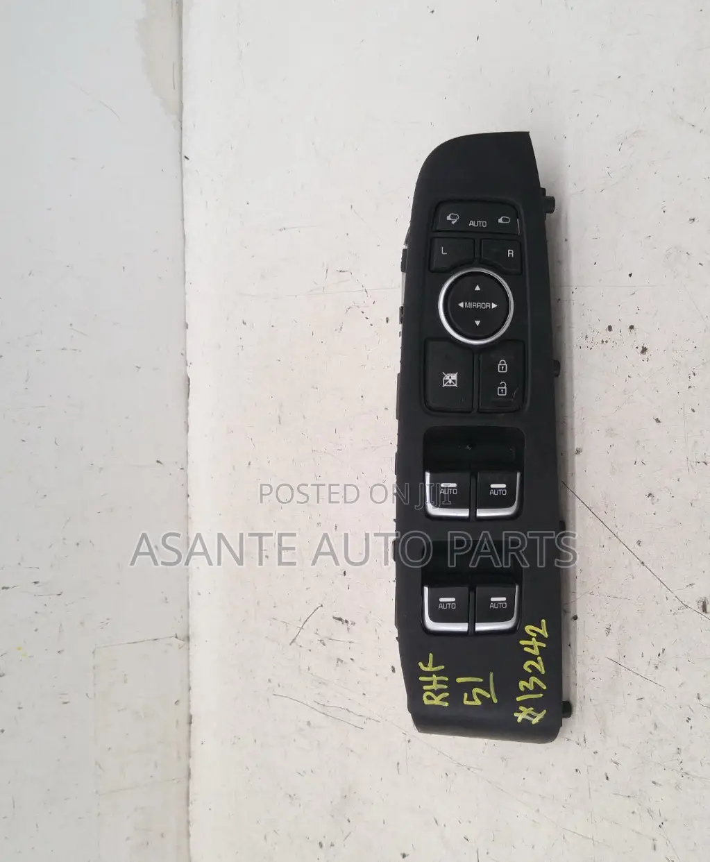 Kia Sorento 2016-2020 Power Window Switch