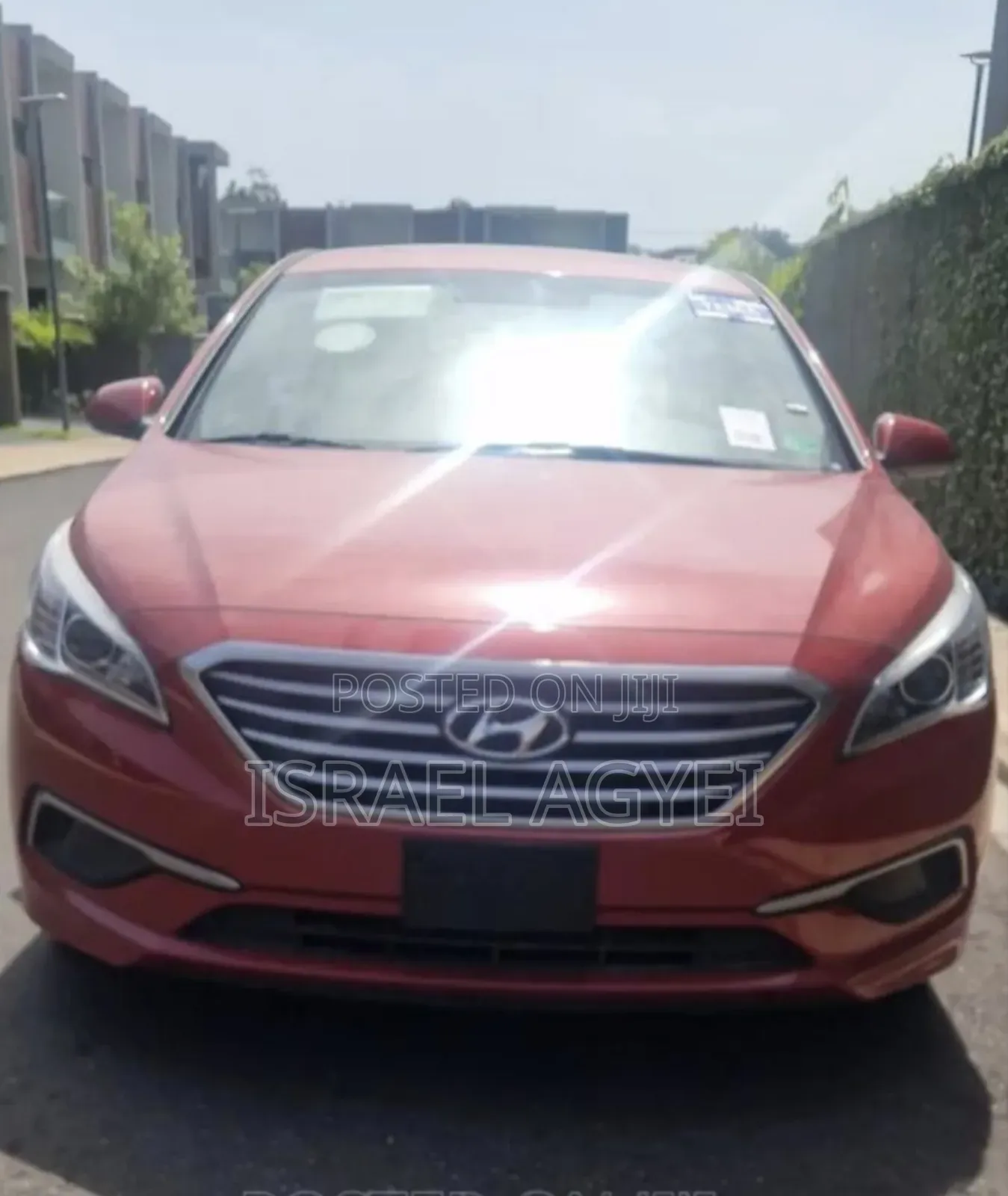 Hyundai Sonata Sport Sedan FWD (2.4L 4cyl 6A) 2017 Red