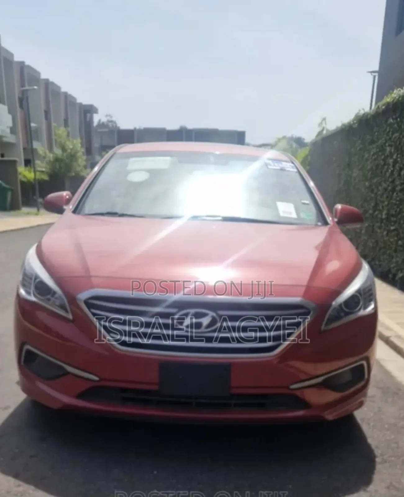 Hyundai Sonata Sport Sedan FWD (2.4L 4cyl 6A) 2017 Red