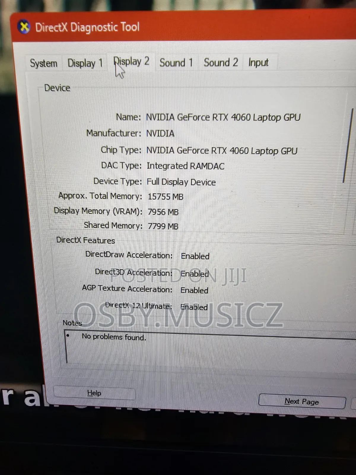 New Laptop HP Victus 15 16GB AMD Ryzen 7 SSD 1T