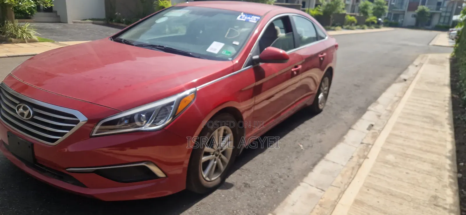 Hyundai Sonata Sport Sedan FWD (2.4L 4cyl 6A) 2017 Red