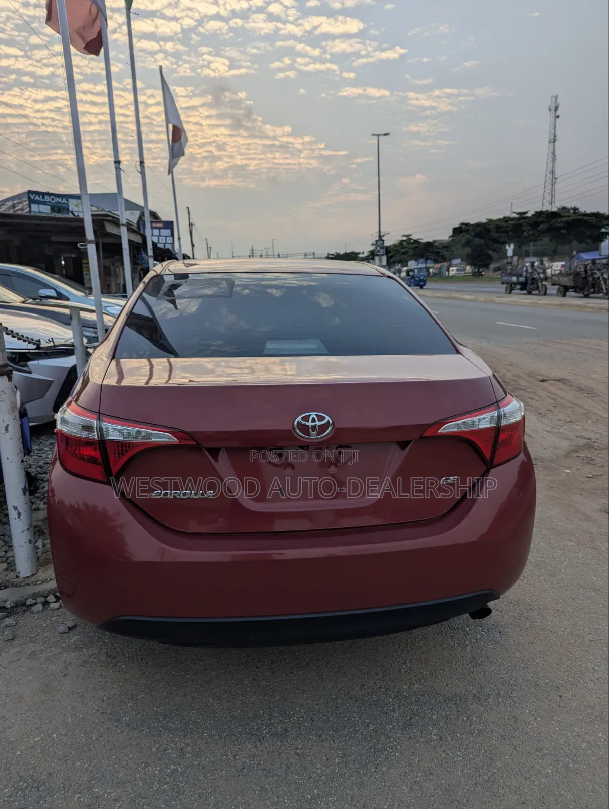 Toyota Corolla 2014 Red