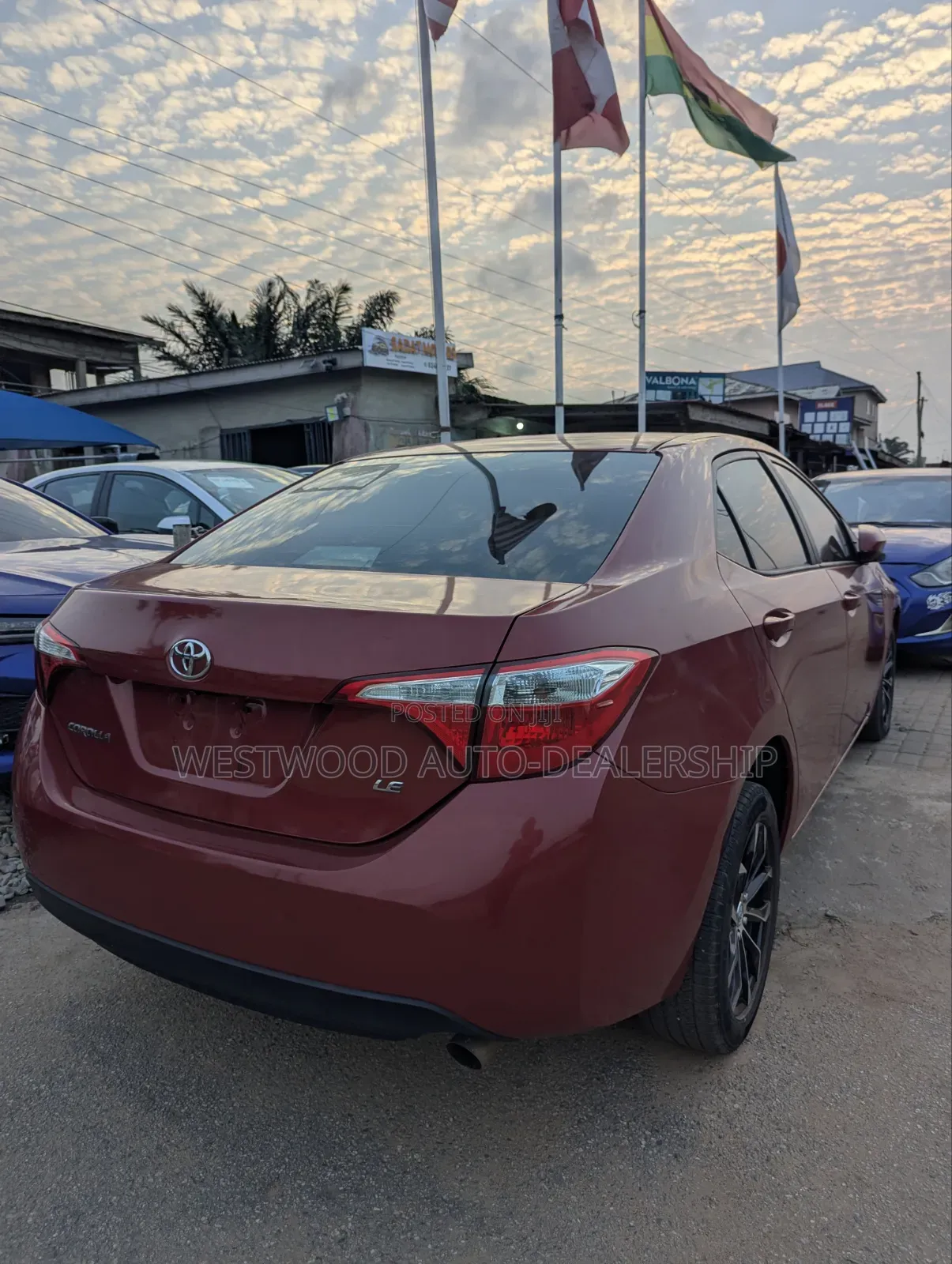 Toyota Corolla 2014 Red