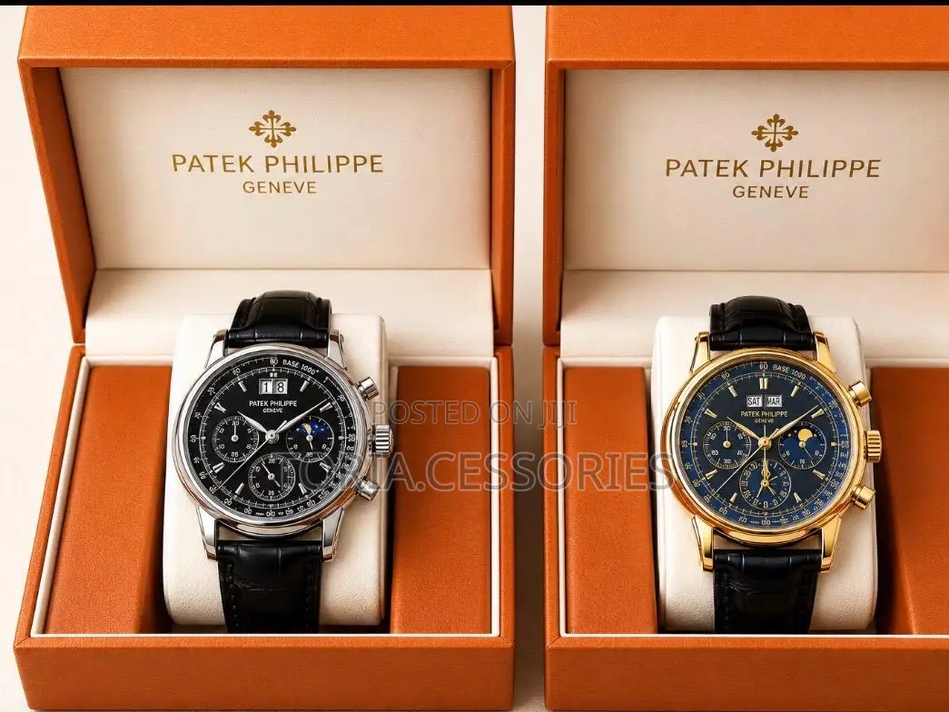 Men’s Leather Wrist Watch