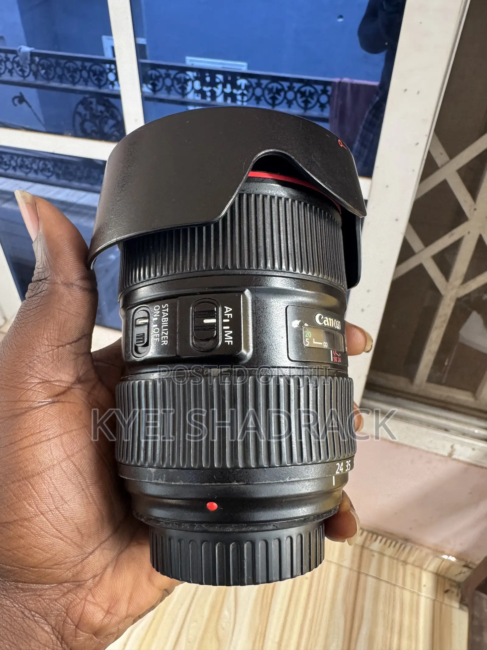 Canon 24-105mm F4. Mark Ii