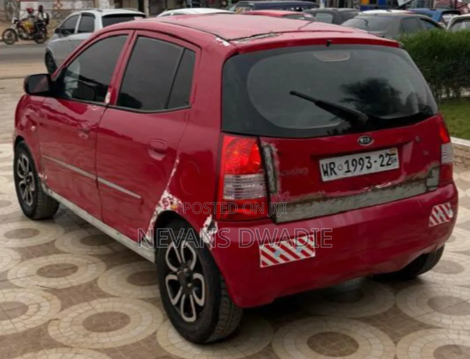 Kia Morning 2010 Red
