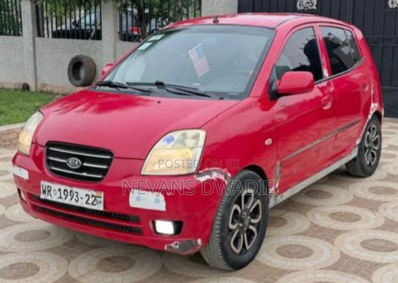 Kia Morning 2010 Red