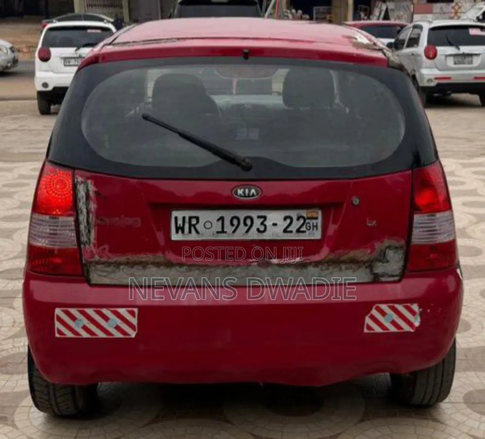Kia Morning 2010 Red