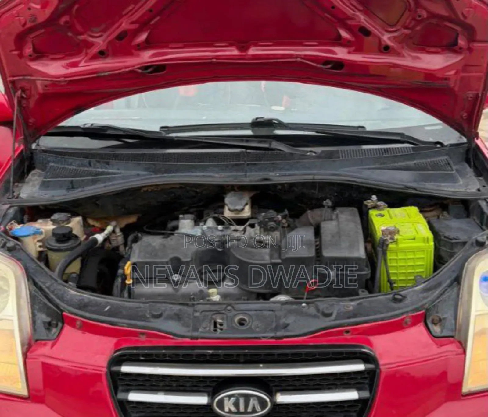 Kia Morning 2010 Red