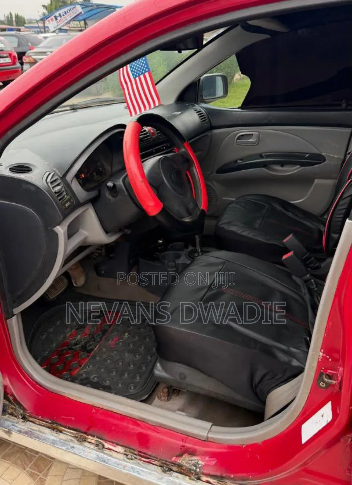Kia Morning 2010 Red