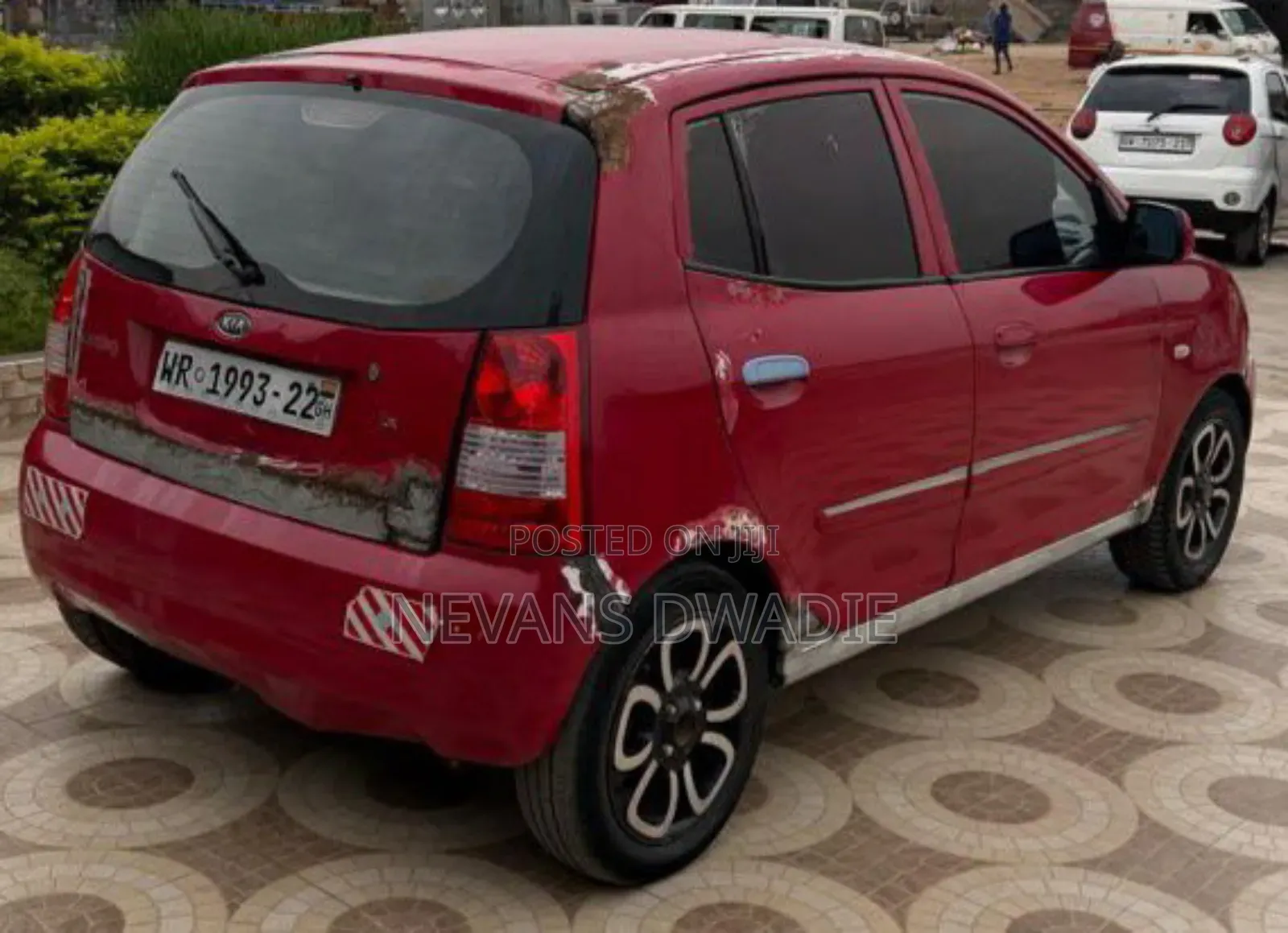 Kia Morning 2010 Red