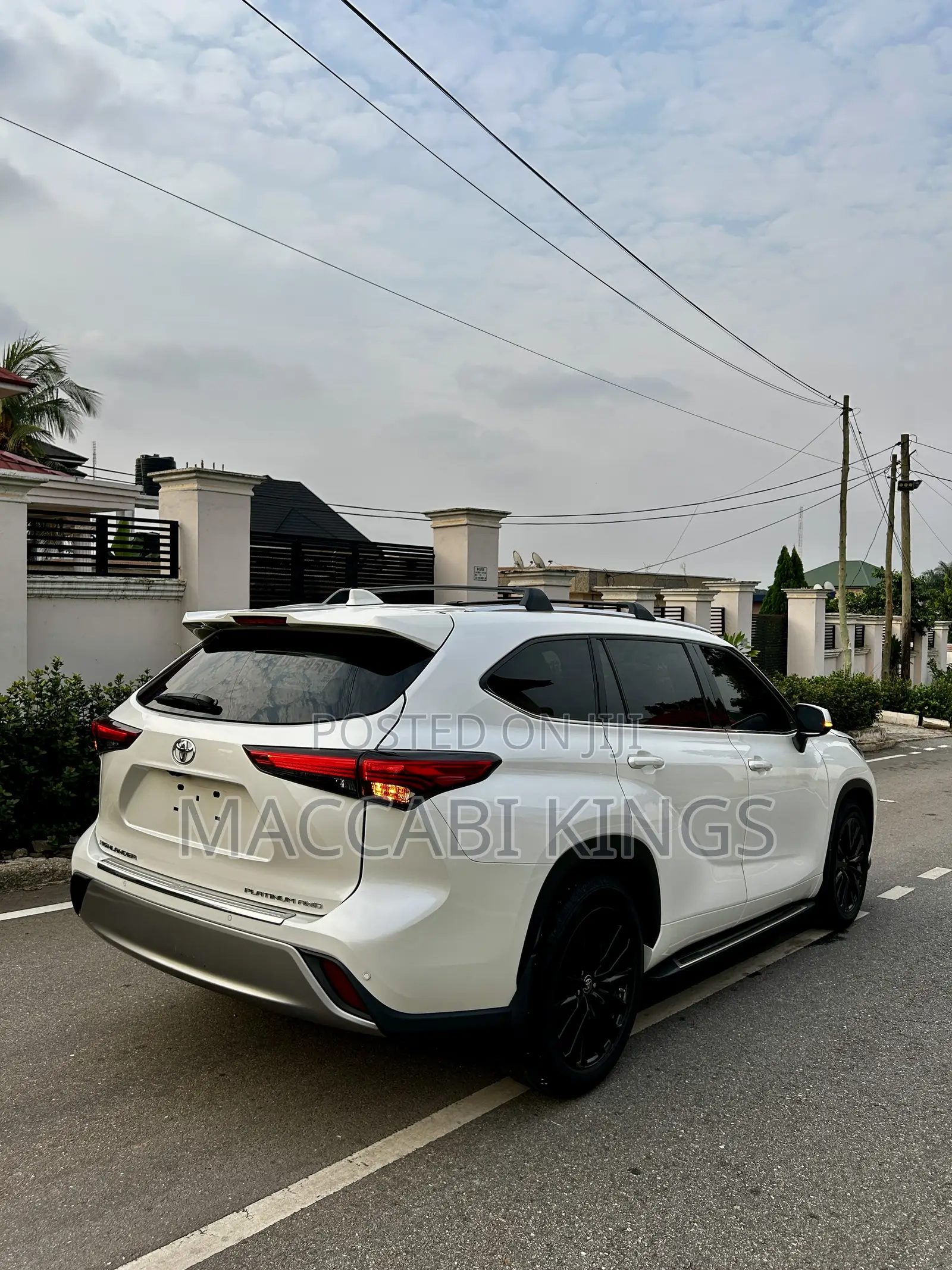 Toyota Highlander Platinum 2022 White