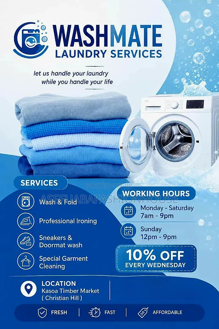 Affordable Laundry Services in Kasoa