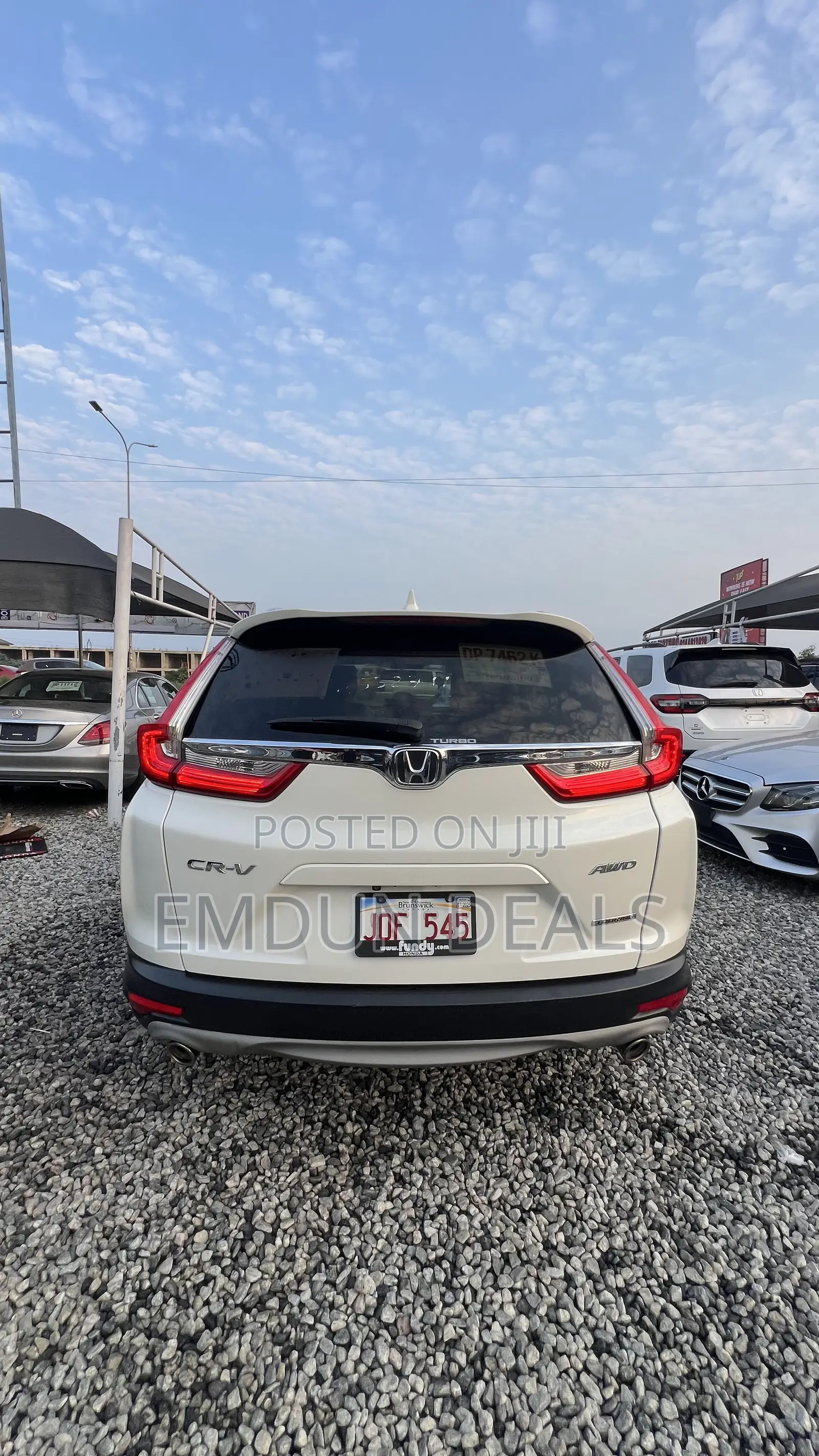 Honda CR-V Touring 4dr SUV AWD (1.5L 4cyl CVT) 2017 White