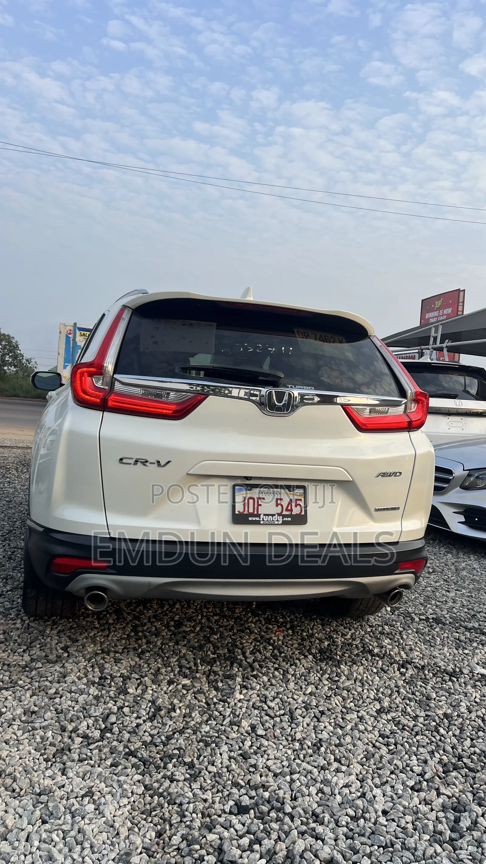 Honda CR-V Touring 4dr SUV AWD (1.5L 4cyl CVT) 2017 White