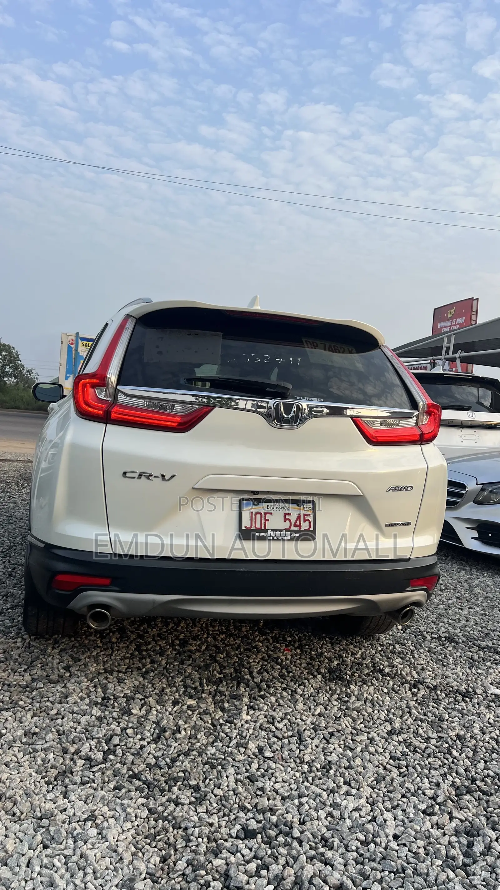Honda CR-V Touring 4dr SUV AWD (1.5L 4cyl CVT) 2017 White