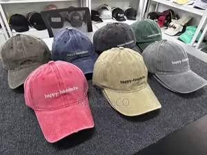 Custom Vibtage Denim Distressed Dad Caps