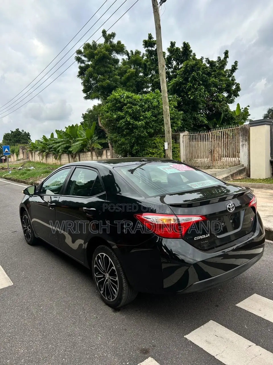 Toyota Corolla S Plus 4dr Sedan (1.8L 4cyl CVT) 2015 Black
