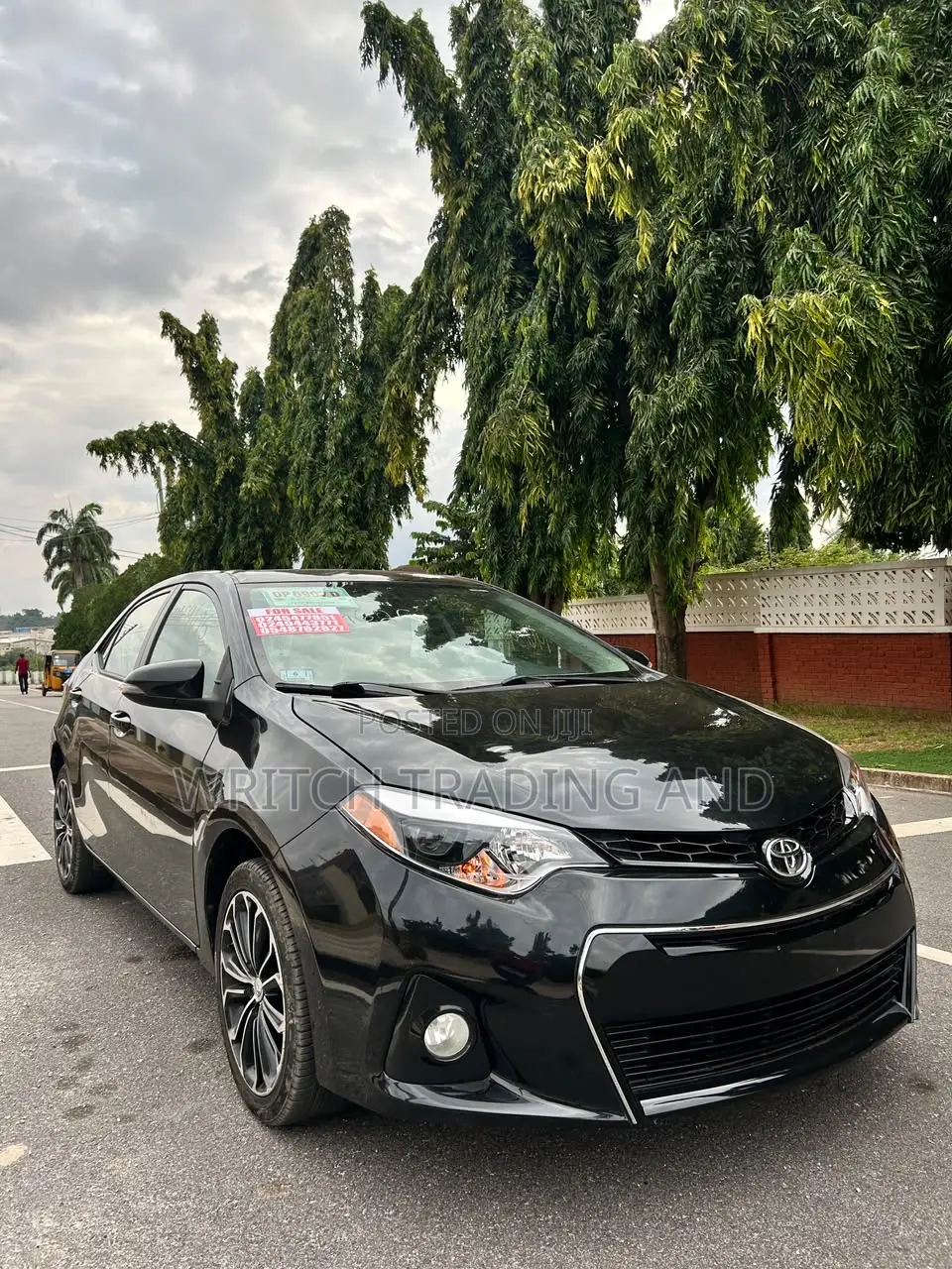Toyota Corolla S Plus 4dr Sedan (1.8L 4cyl CVT) 2015 Black