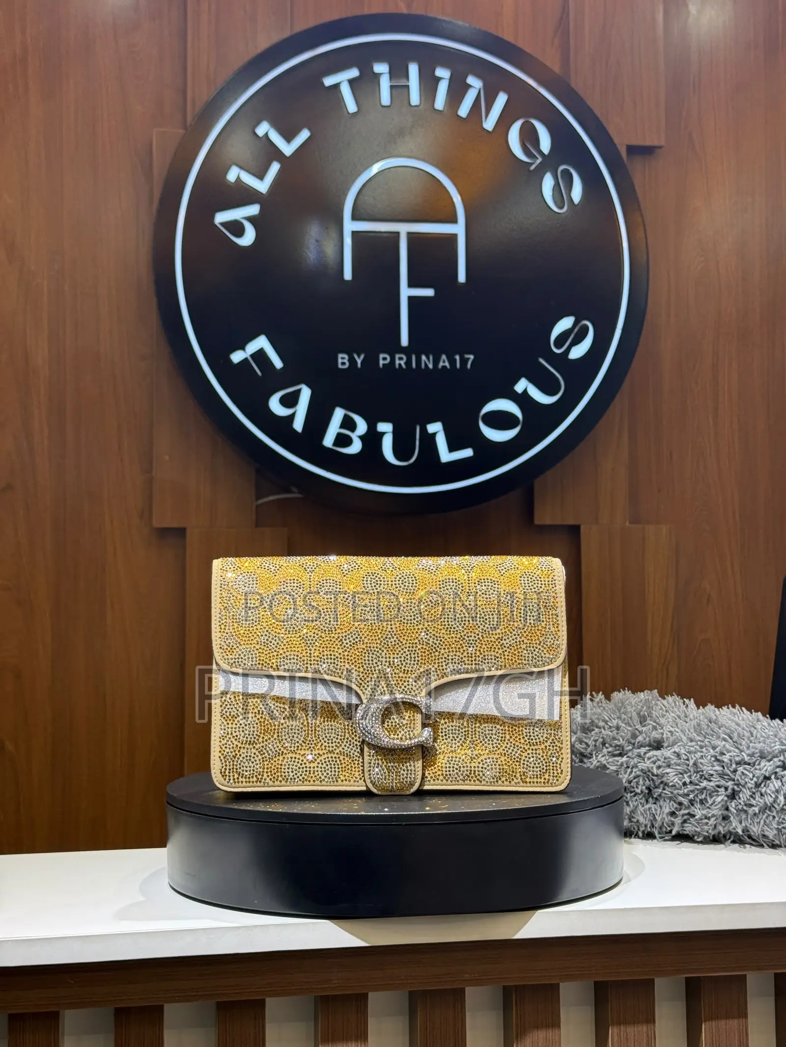 Coach Crystal Luxe Shoulder Bag