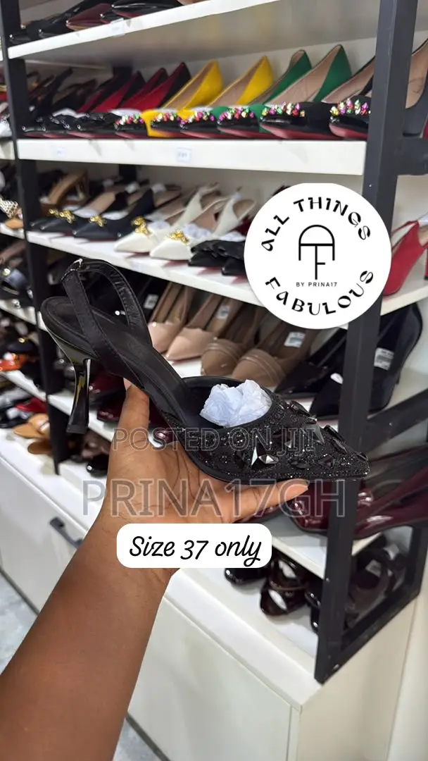 Luxe Crystal Mule Heels
