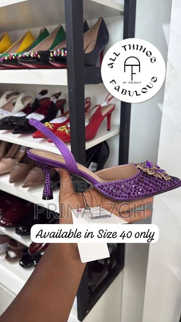 Luxe Crystal Mule Heels