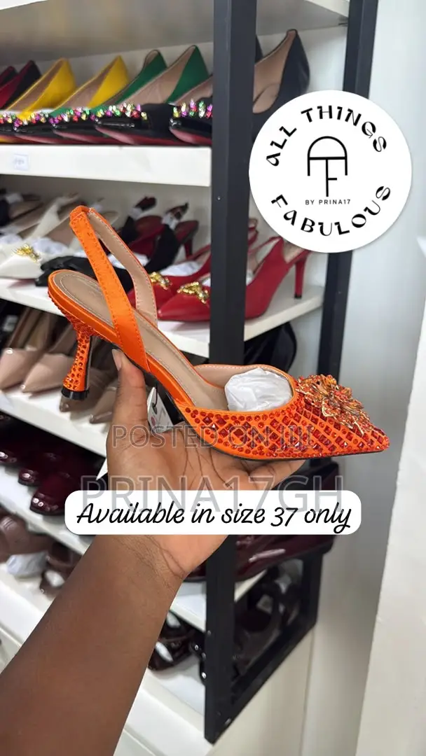 Luxe Crystal Mule Heels