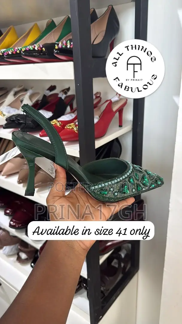 Luxe Crystal Mule Heels
