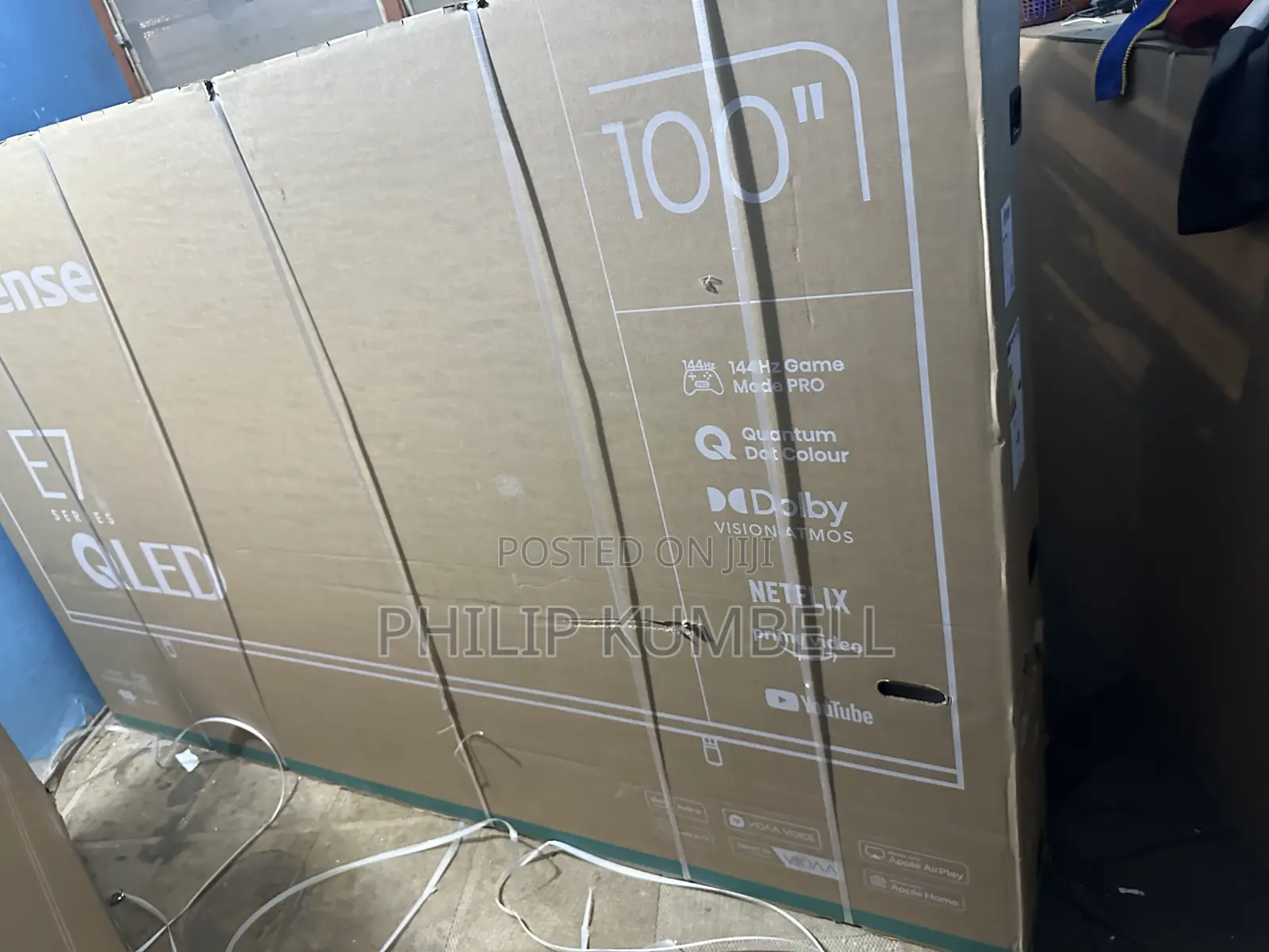 Hisense 100 Inch Qled Brand New in Box