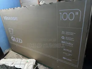 Hisense 100 Inch Qled Brand New in Box