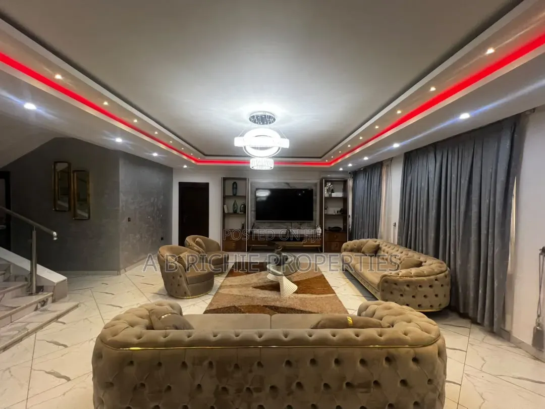 Furnished 4bdrm House in Ab Richie Properties, Tseaddo for rent