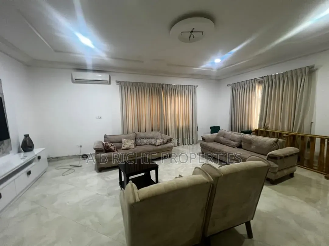 Furnished 4bdrm House in Ab Richie Properties, Tseaddo for rent