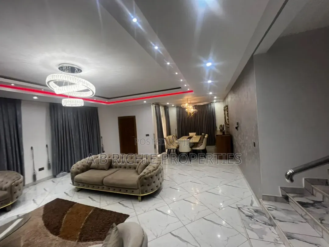 Furnished 4bdrm House in Ab Richie Properties, Tseaddo for rent