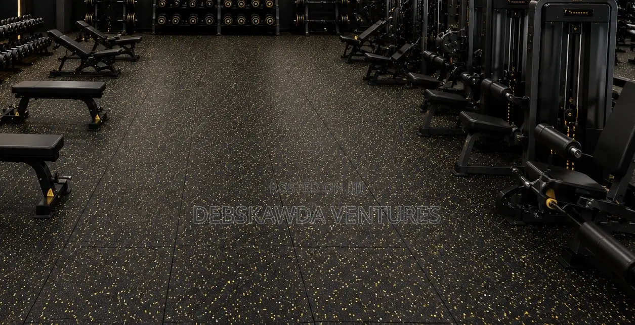 Thick Gym Floor Mat 100CM Square