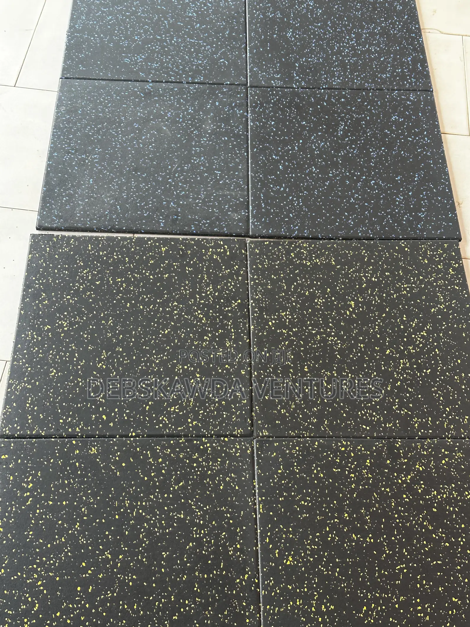 Thick Gym Floor Mat 100CM Square