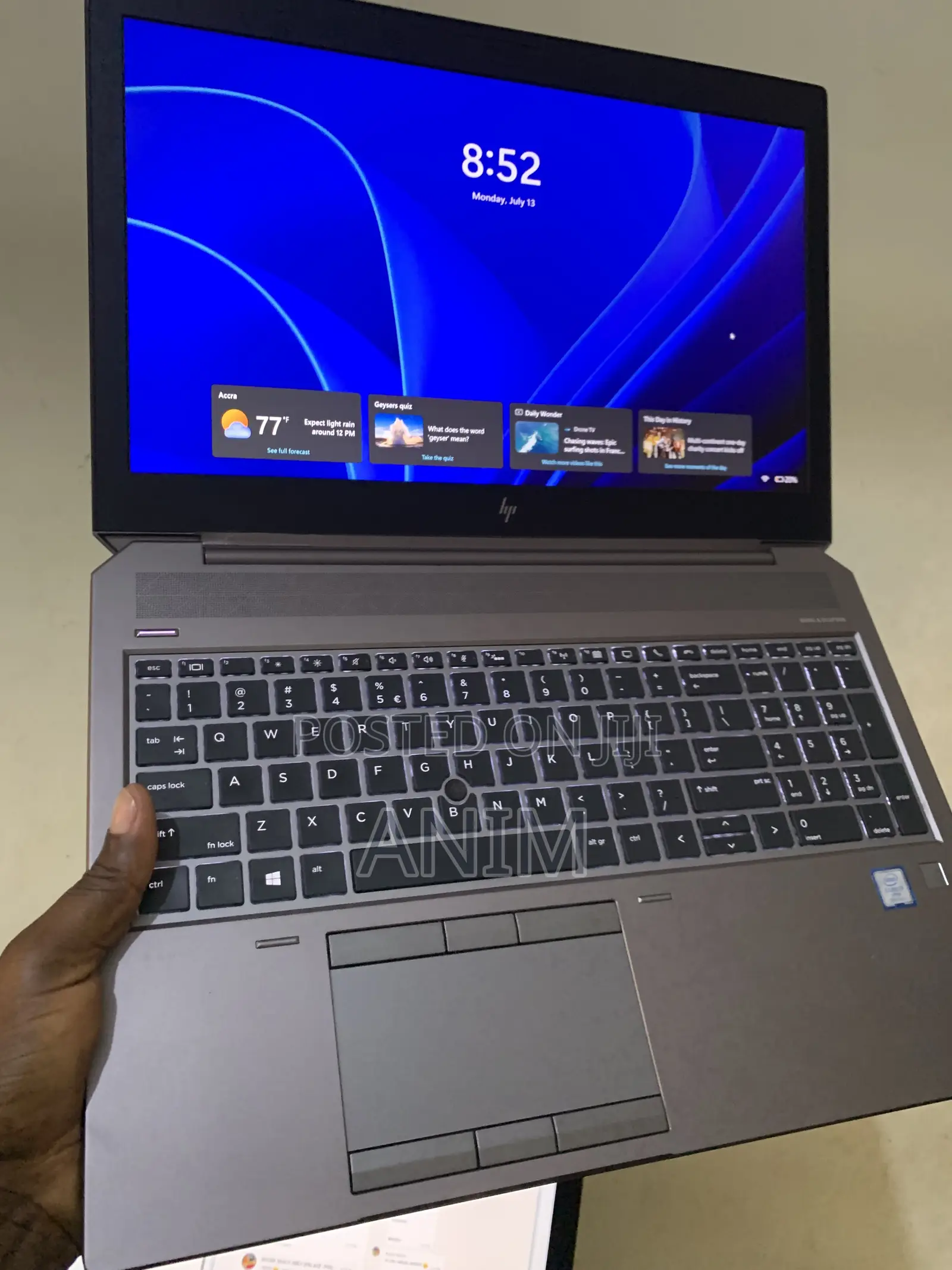 Laptop HP ZBook 15 32GB Intel Core i7 HDD+SSD 512GB