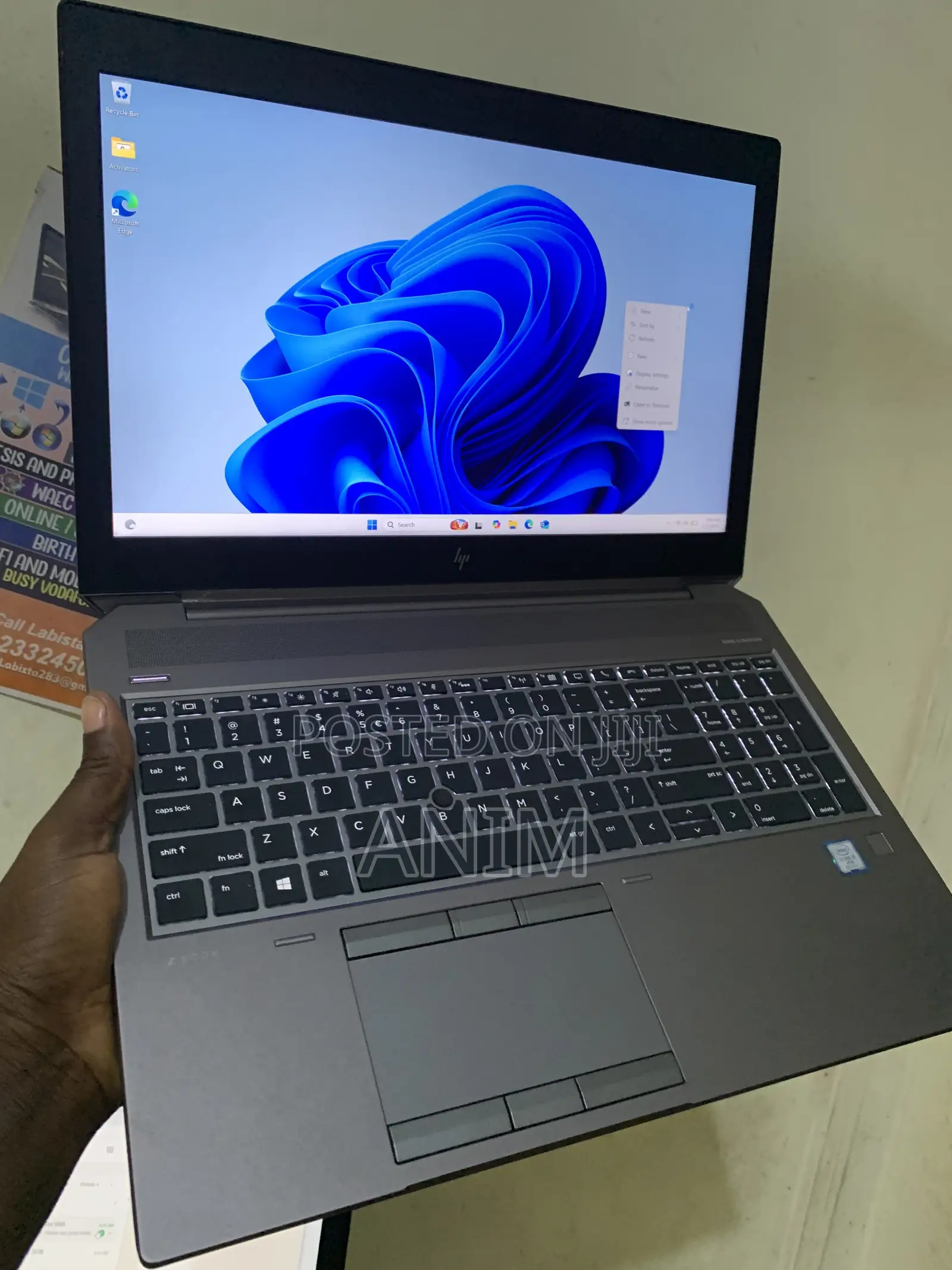 Laptop HP ZBook 15 32GB Intel Core i7 HDD+SSD 512GB