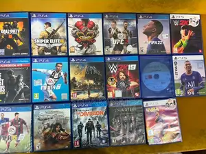 Brand New PlayStation 4 Discs