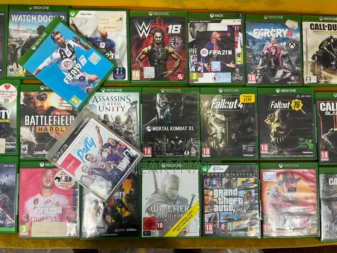 Brand New PlayStation 4 Discs