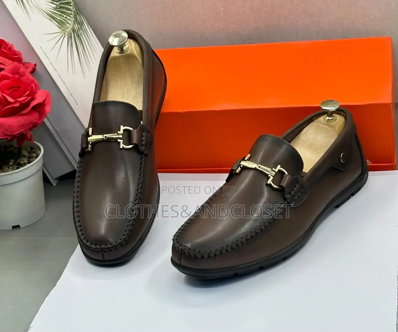Premium Men's Leather Horsebit Loafers | Executive Slip-on Dress Shoes
