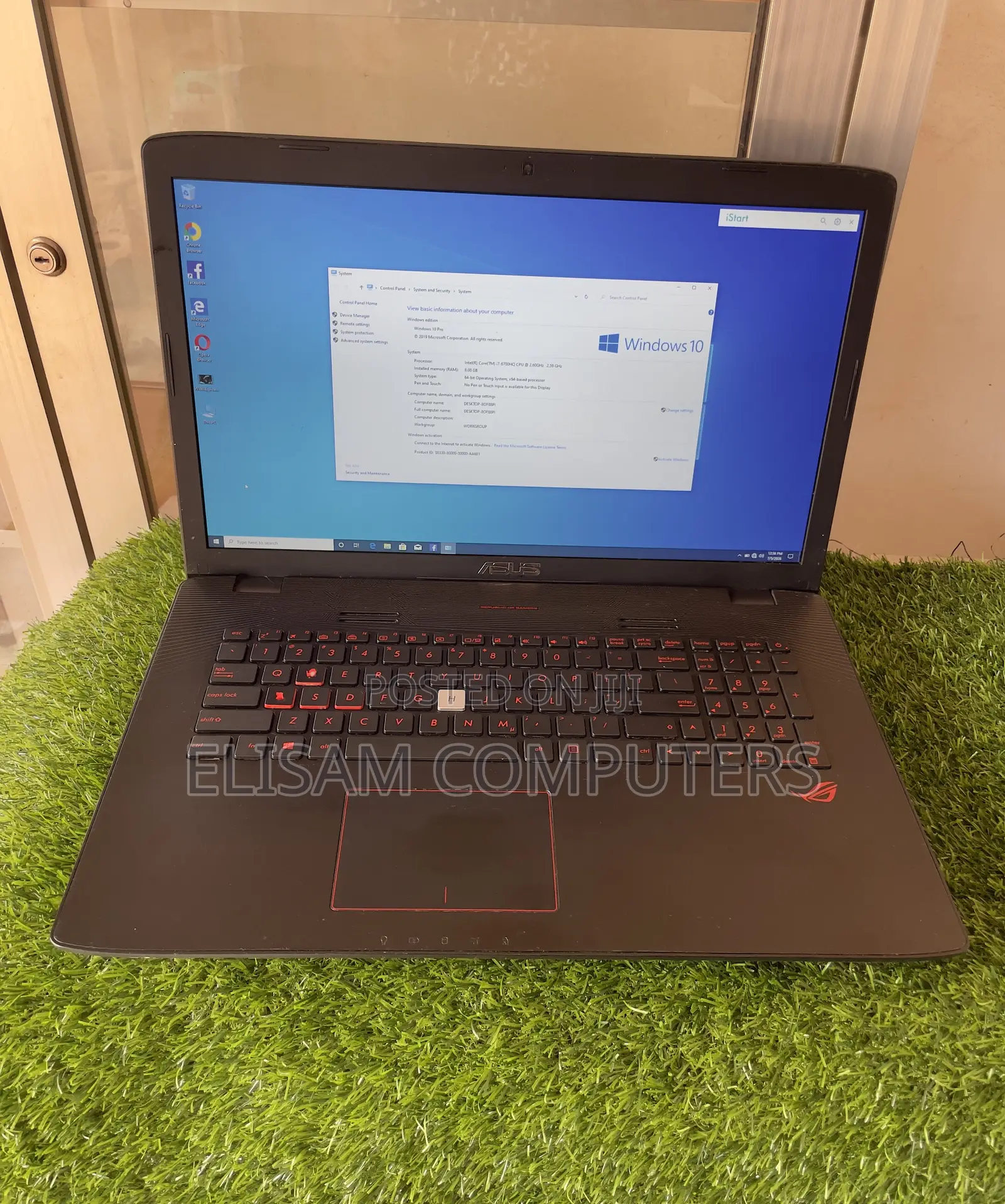 Laptop Asus ROG GL752VW 16GB Intel Core i7 SSHD+SSD 128GB