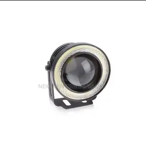 2.5" Led Auto Fog Lights Angel Eyes Cob for Jeep Cherokee Lada Offroad