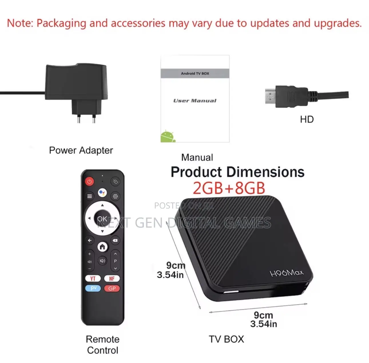 H96 MAX H313 Smart TV Box Android 14 TV Box at 60fps