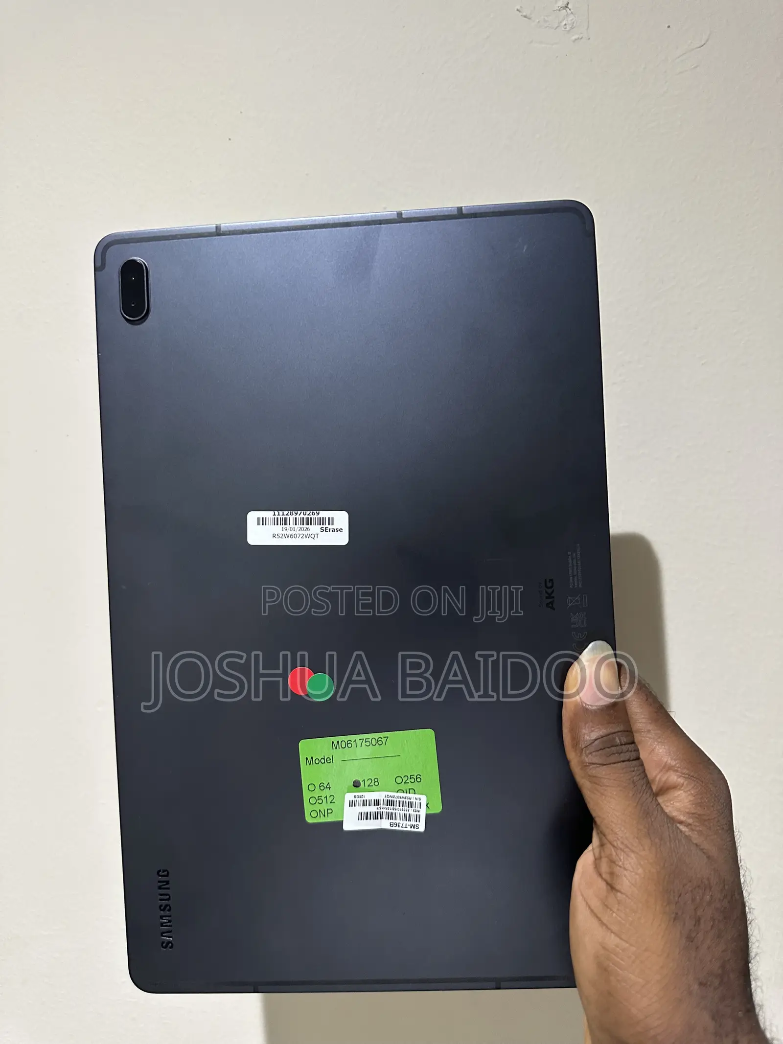 Samsung Galaxy Tab S7 FE 128 GB Black